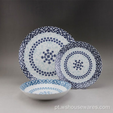Design de luxo Desenhos de decalque barato Desenhos de jantar de cerâmica